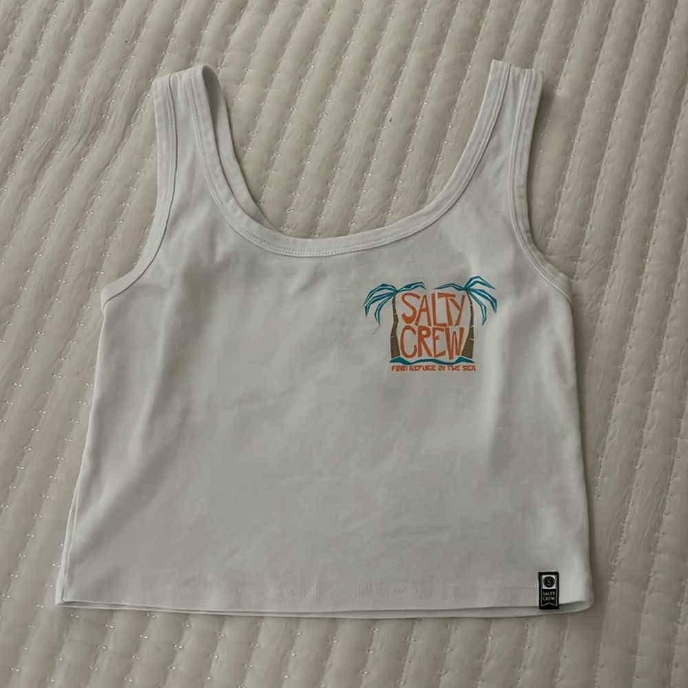 Salty Crew cropped tank top